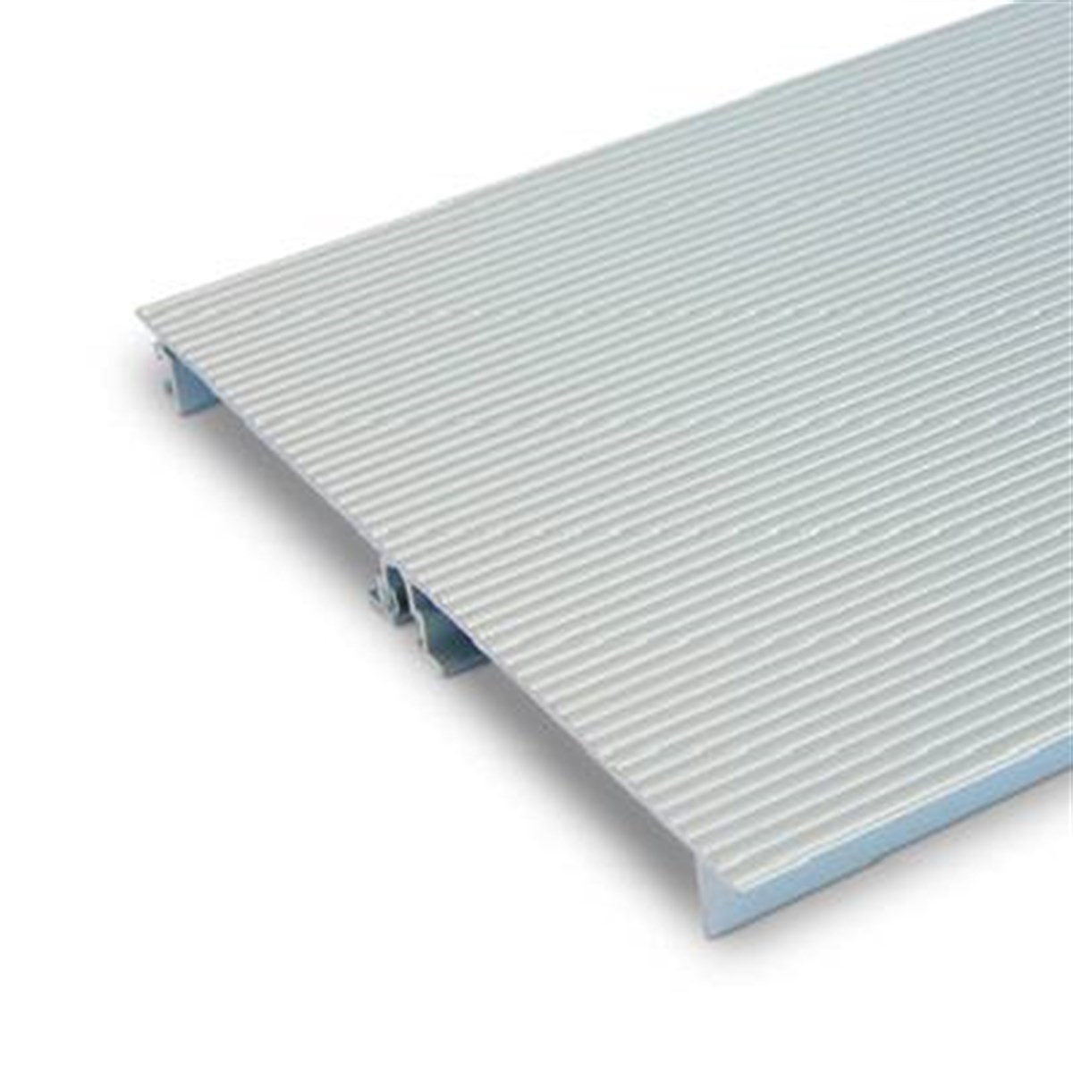 Sersan 1014 Tezgah Altı Eloksal Parlak 12mm Çizgili 3mt Aluminyum Baza