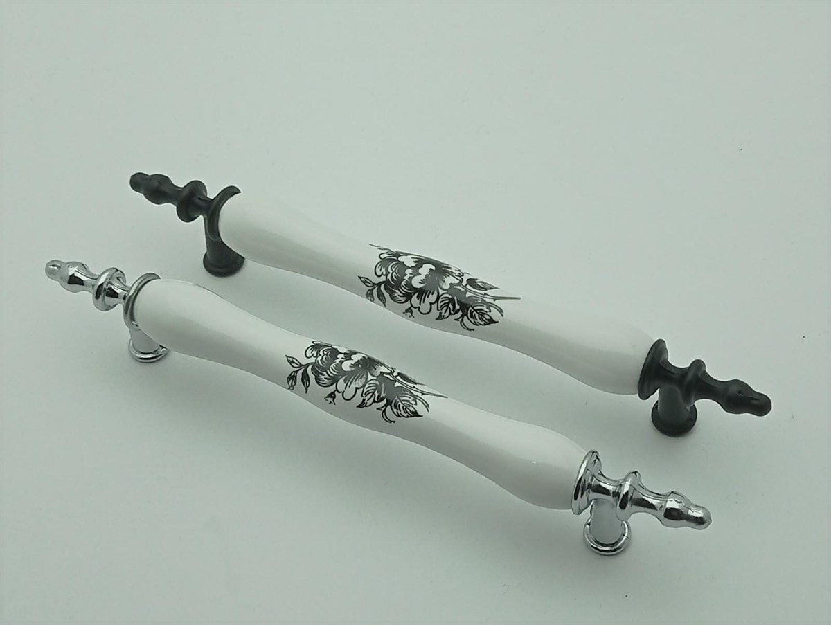 Sersan Asos 246-128mm Porselen Mobilya Kulp