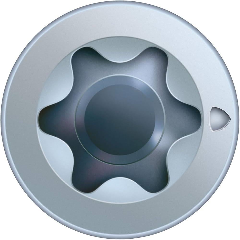 Spax Alyan Başlı Nikel Mdf Vidası