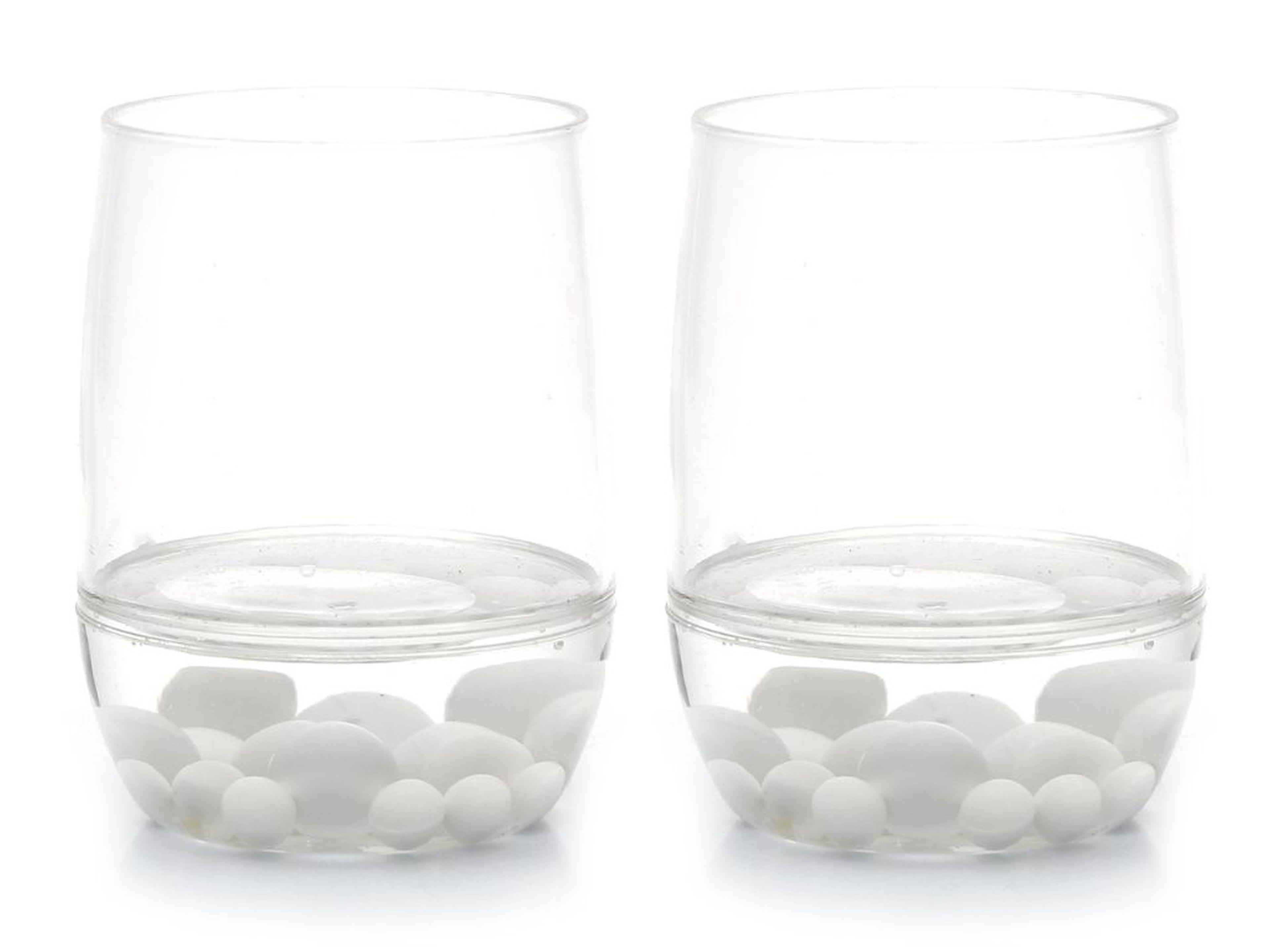 2 Adet Kalemlik Beyaz İncili Ofis Gereci 8X8X11Cm 300Ml