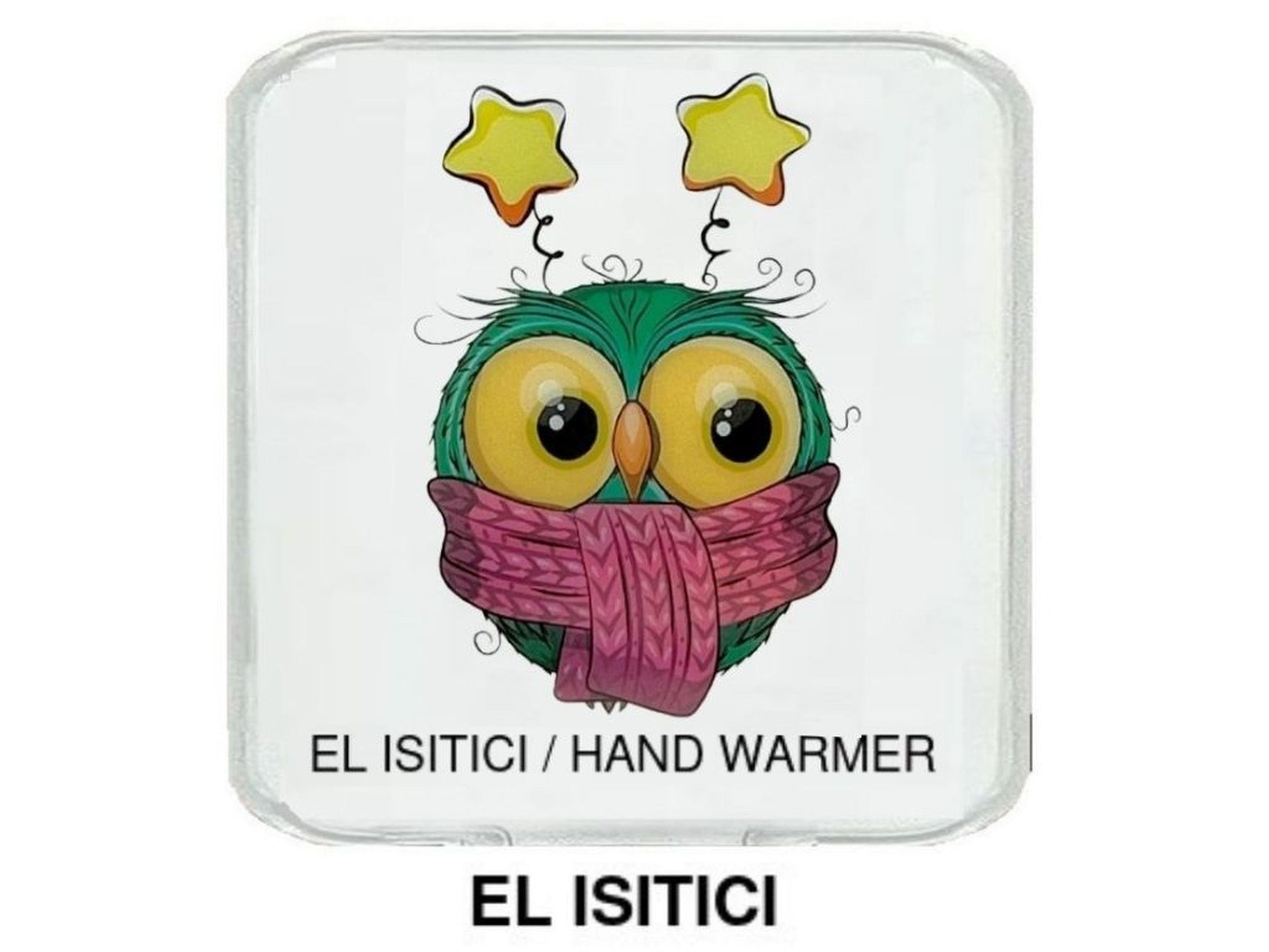 Atkılı Baykuş Cep Sobası,El Isıtıcı,Sıcak Su Torbası Pvc  10X9,5Cm