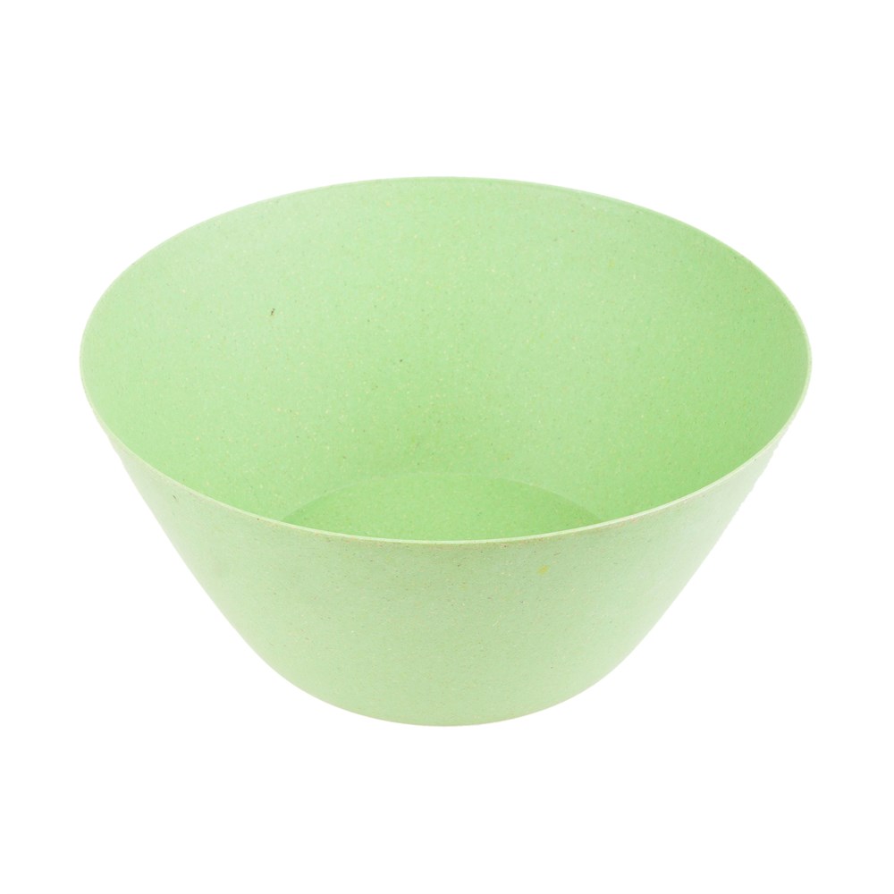 Bambu yesil kırmızı Salata Kasesi  25x25x11cm 5 Litre