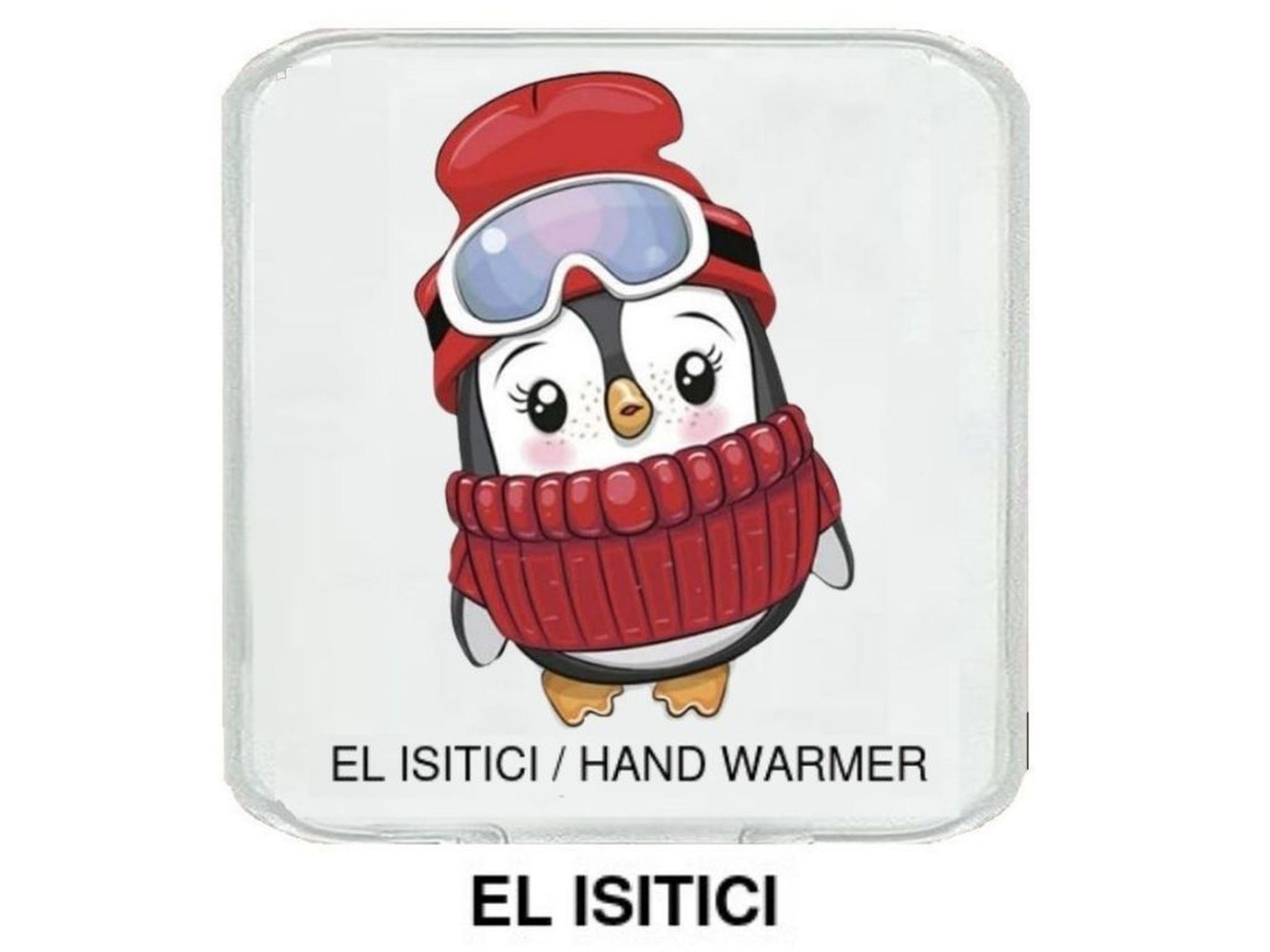 Bereli Penguen Cep Sobası,El Isıtıcı,Sıcak Su Torbası Pvc  10X9,5Cm