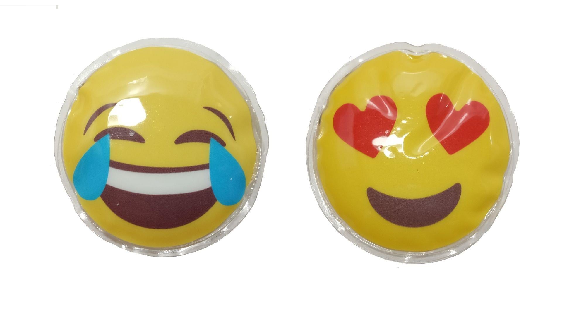 Emoji Cep Sobası,El Isıtıcı,2 Adet Sıcak Su Torbası Pvc  9Cm