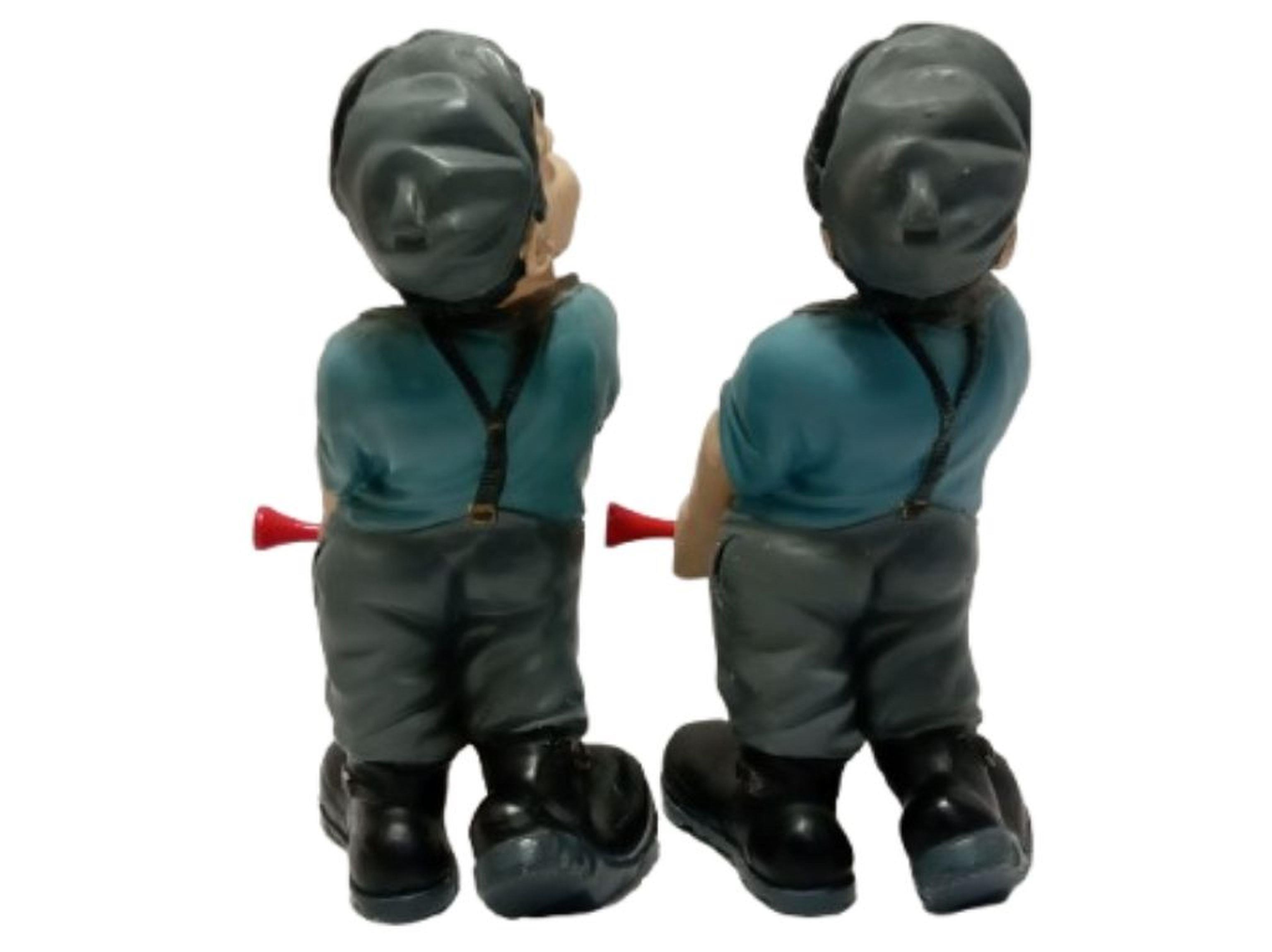 Golf Oynayan Adam Set , El Yapımı Biblo,Dekoratif Figür,Hediyelik Eşya 18Cm