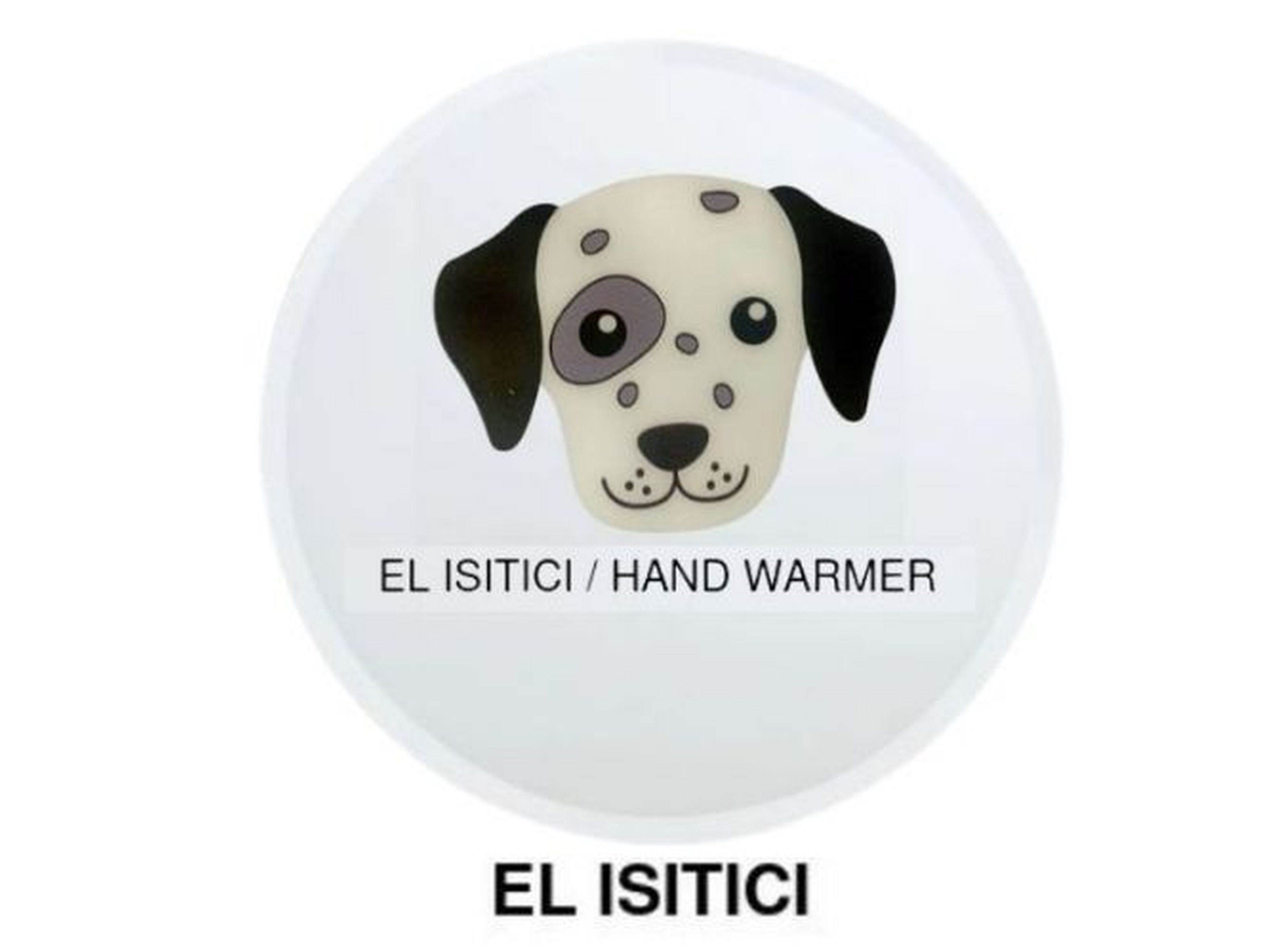 Köpek Cep Sobası,El Isıtıcı,Sıcak Su Torbası Pvc  9Cm