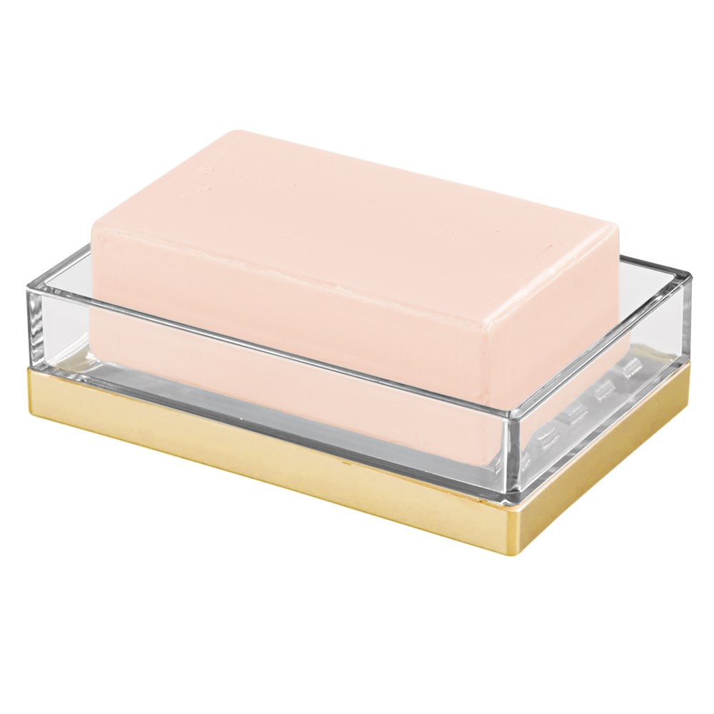 Sabunluk Modern Altın Tasarımlı 12x8x3cm