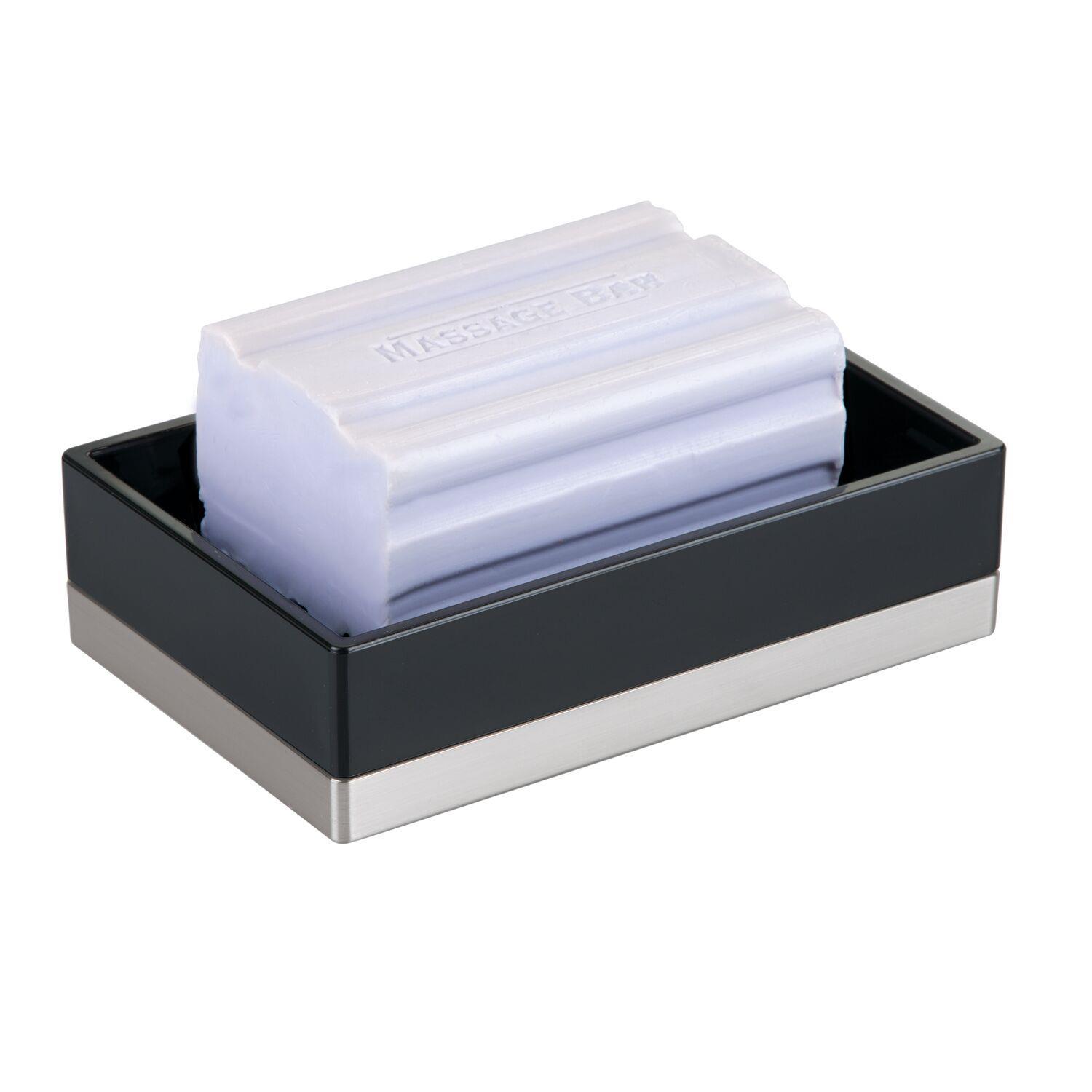 Sabunluk Modern Siyah Tasarım 12X8X3Cm