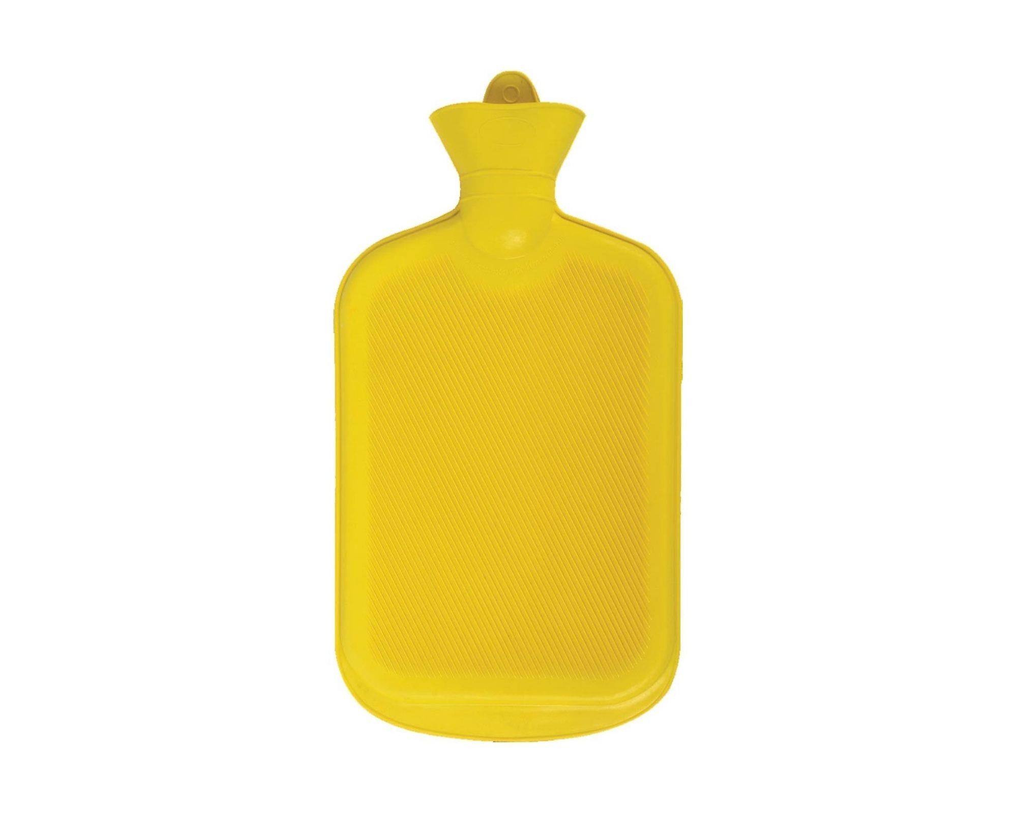 Sıcak Su Torbası,Sarı Renkli Kauçuk Termofor 26X15Cm 750Ml