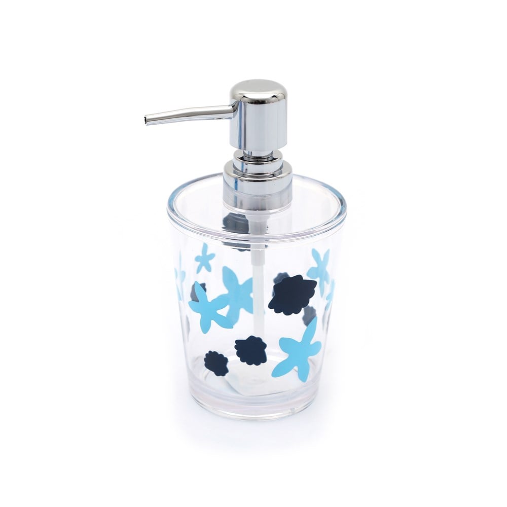 Sıvı Sabunluk Benekli Desen 8x8x16cm 350ml