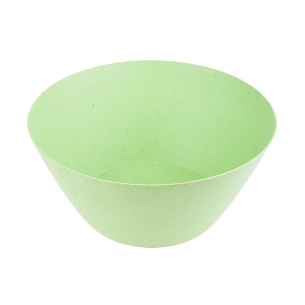 Bambu yesil kırmızı Salata Kasesi  25x25x11cm 5 Litre