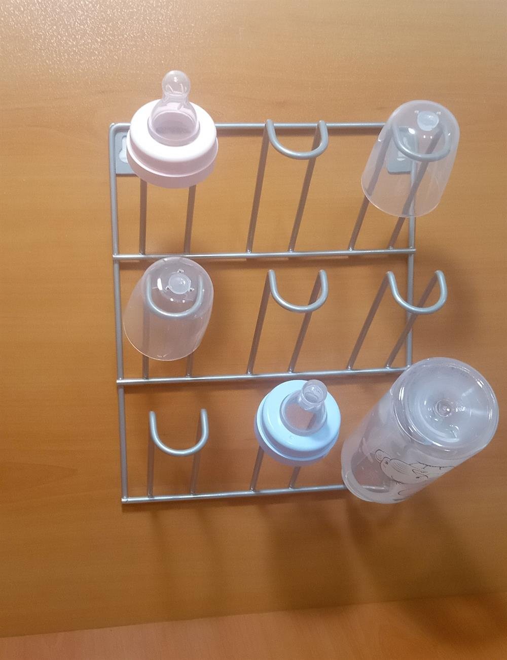 Biberon Kurutucu Askı Duvar Monte 19x12x24cm