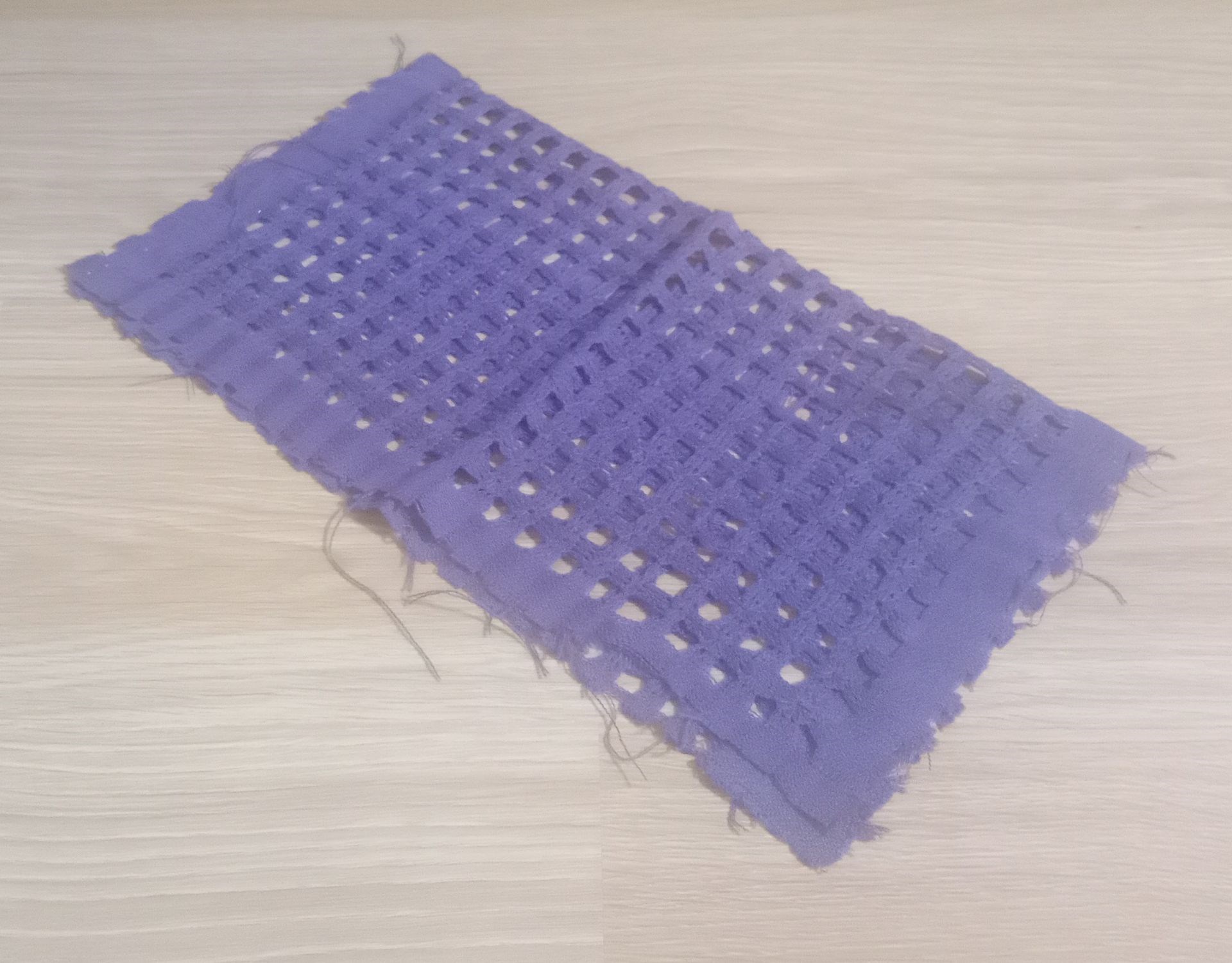 El İşi Pamuklu Banyo Lifi,El Örgüsü Duş Lifi,Mor Renkli 38X40Xm