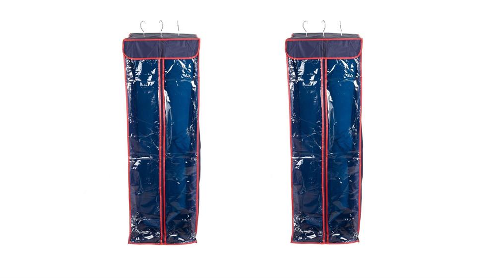 Gardrop İçi Asılabilir Elbise Dolabı Seti Pvc 2 Adet 50x37x105cm 