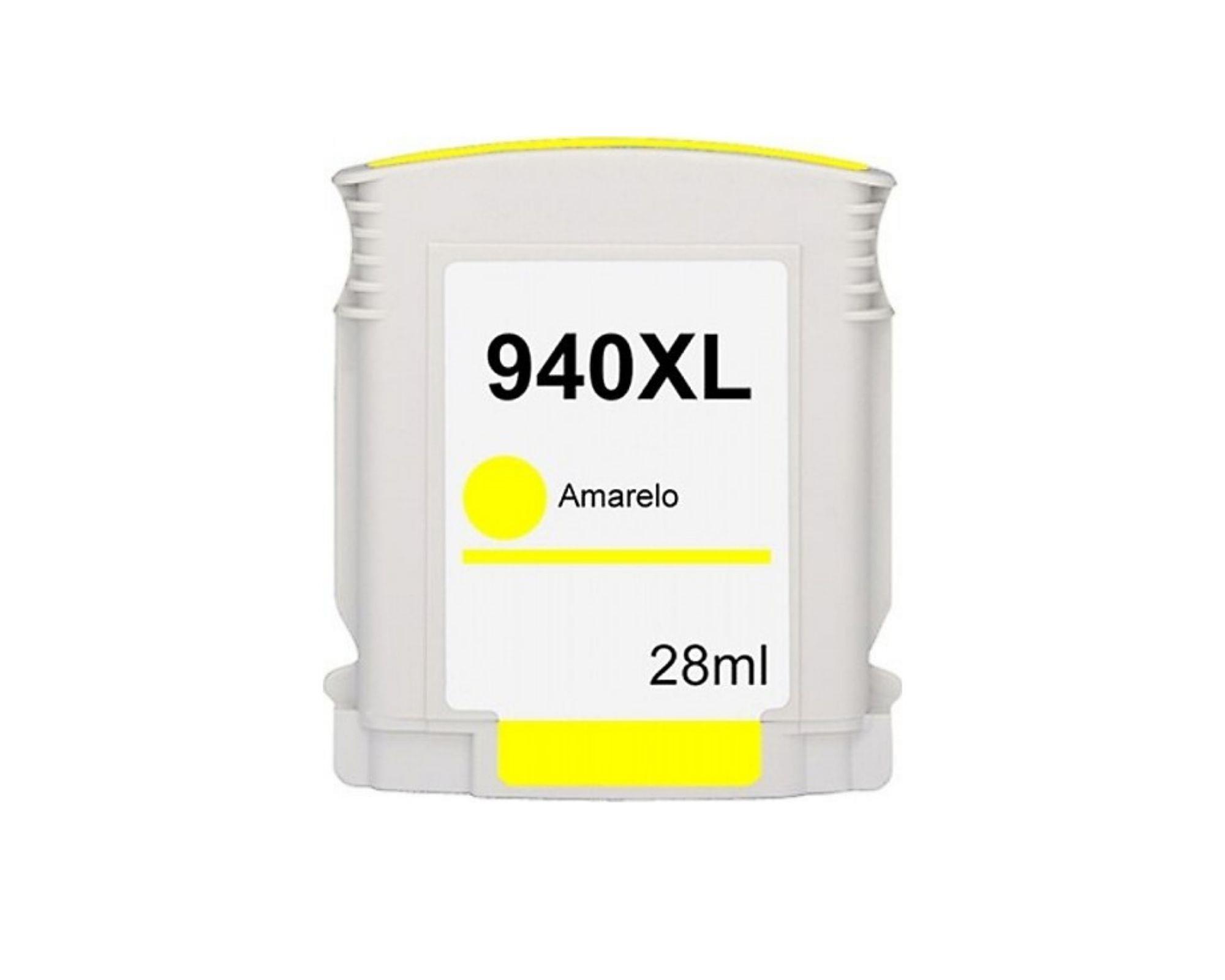Hp 940Xl Muadil Sarı Kartuş Pro 8000 8500 C 4909 A  28 Ml