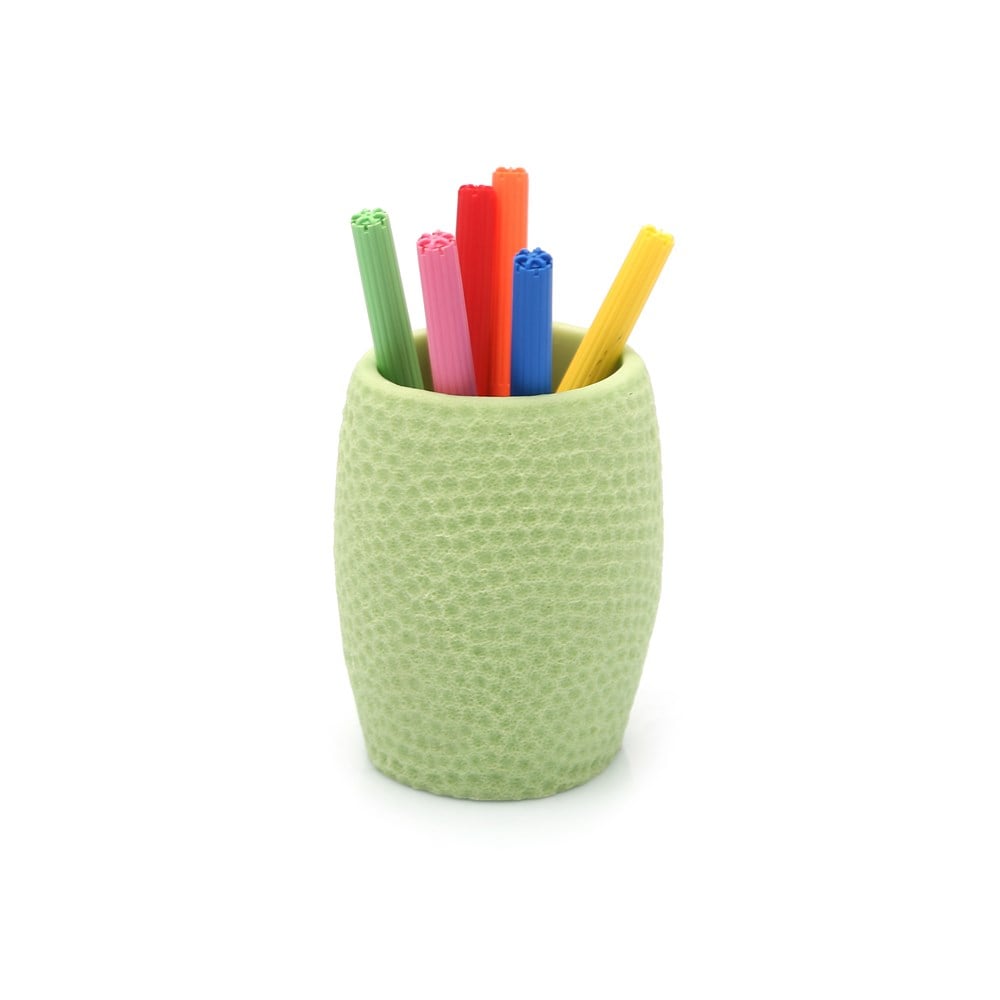 Kalemlik Yeşil Petek Ofis Gereci 8x8x10cm 400ml