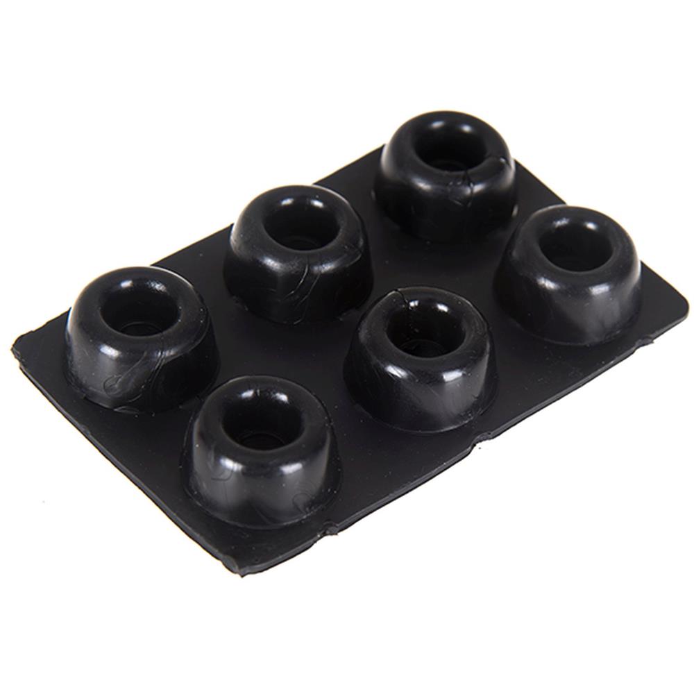 Kapı Kulpu Çarpma Önleyici Tampon 6 Lı Set 2x2x1cm