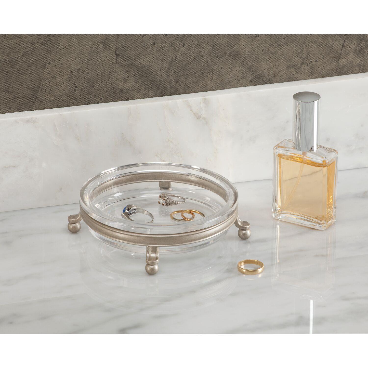 Kozmetik,Makyaj Organizer Yuvarlak Düzenleyici 11X11X3Cm