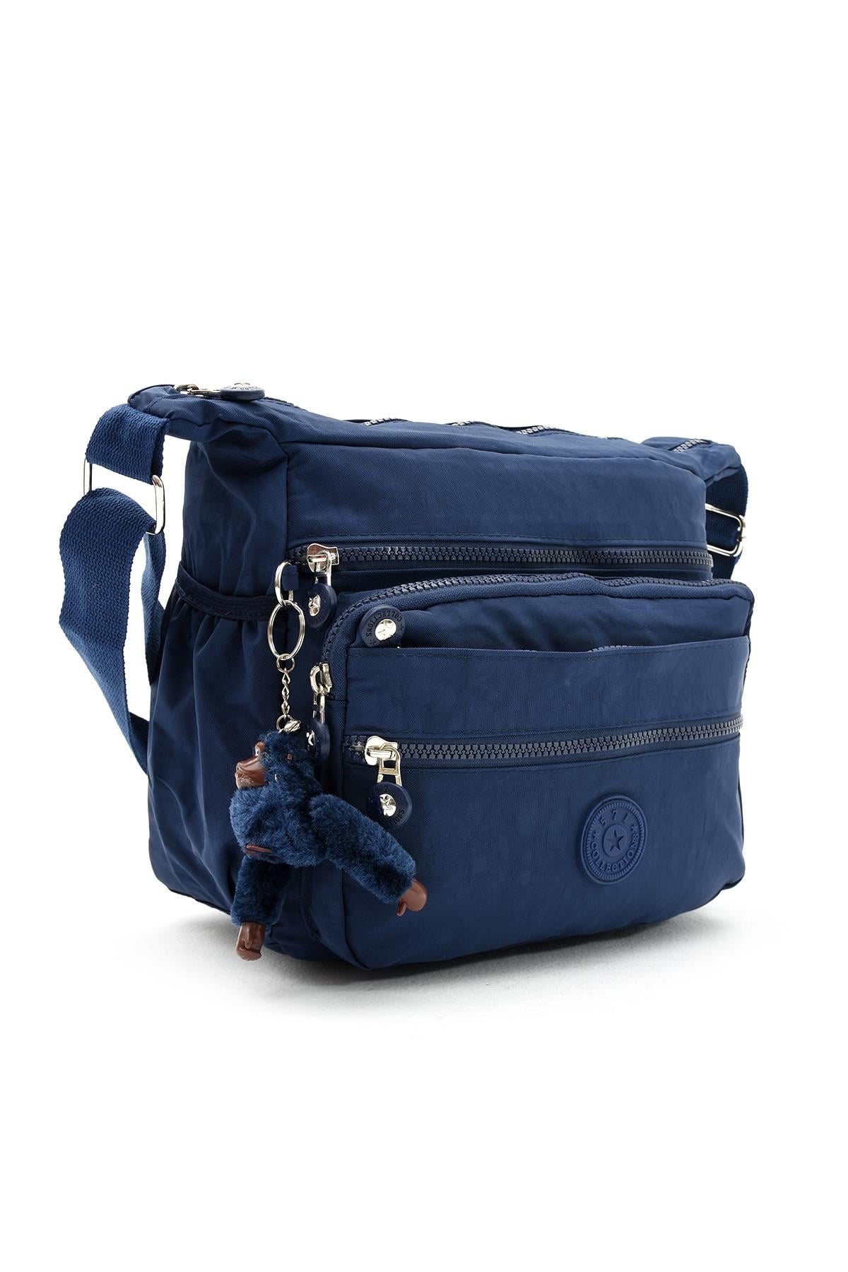 Çapraz Askılı Ultra Hafif Çok Cepli Bayan Omuz Çantası Laci (Model: 571-6A) 