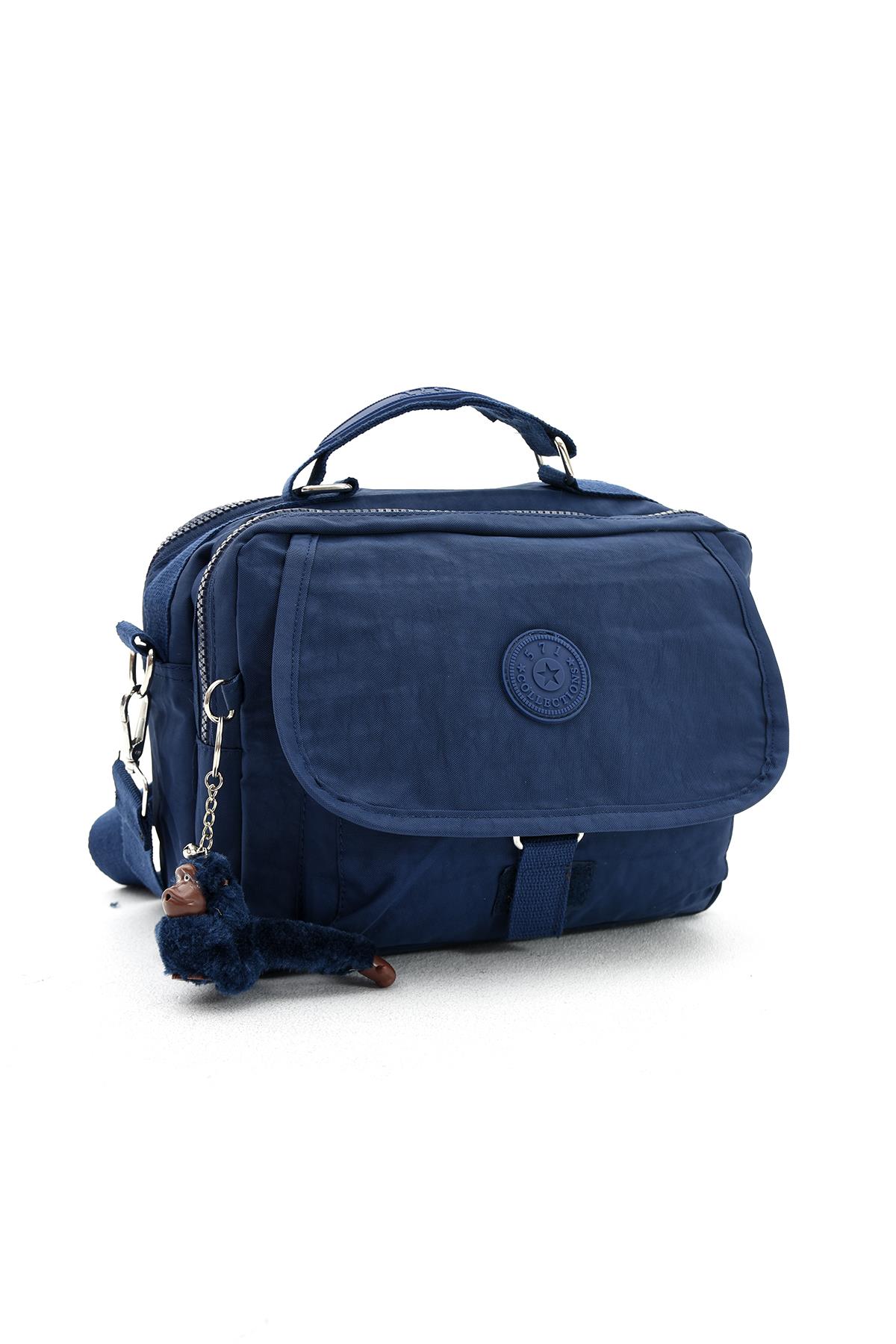 Çapraz Askılı Ultra Hafif Çok Cepli Bayan Omuz Çantası Laci (Model: 571-6P)