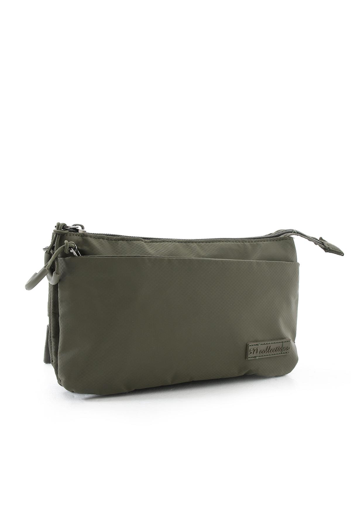 Çok Cepli Bel Çantası Unisex Haki (Model: 571-13-9R)