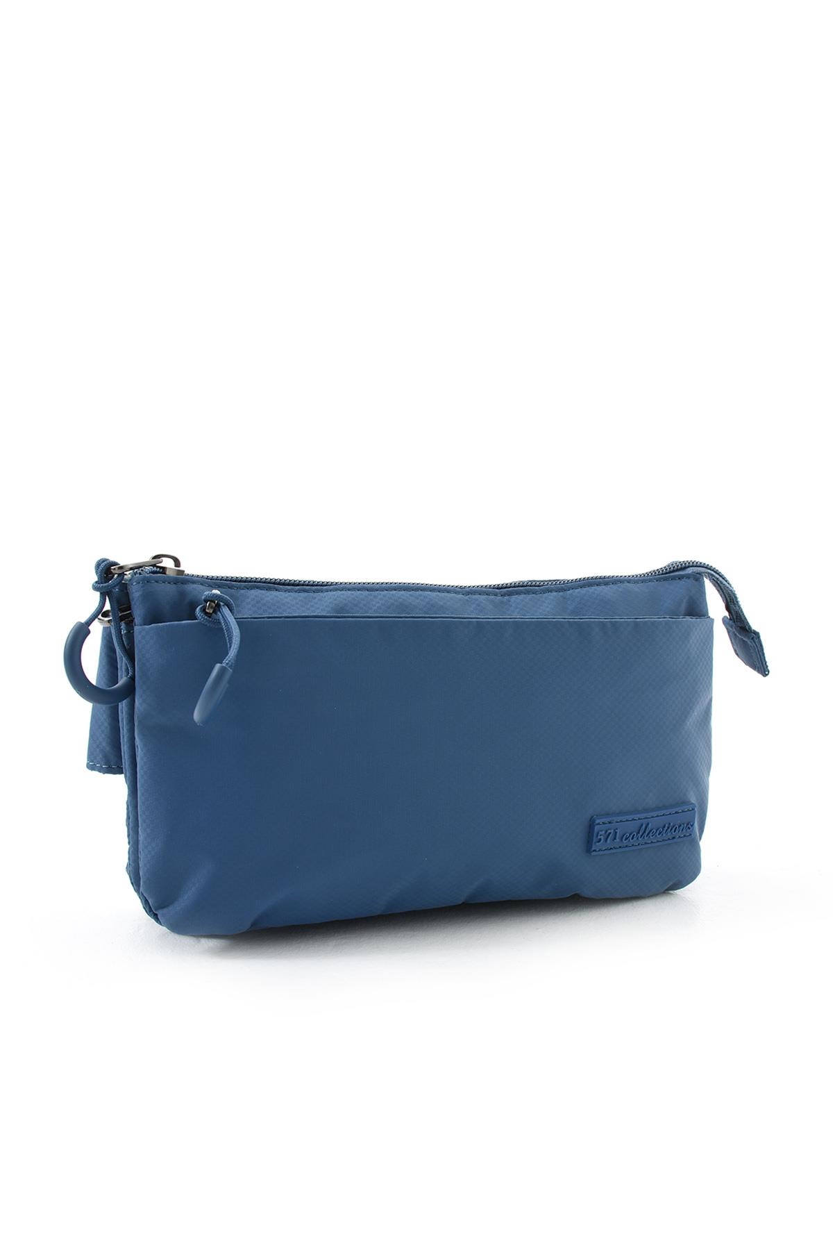 Çok Cepli Bel Çantası Unisex Mavi (Model: 571-13-9R)