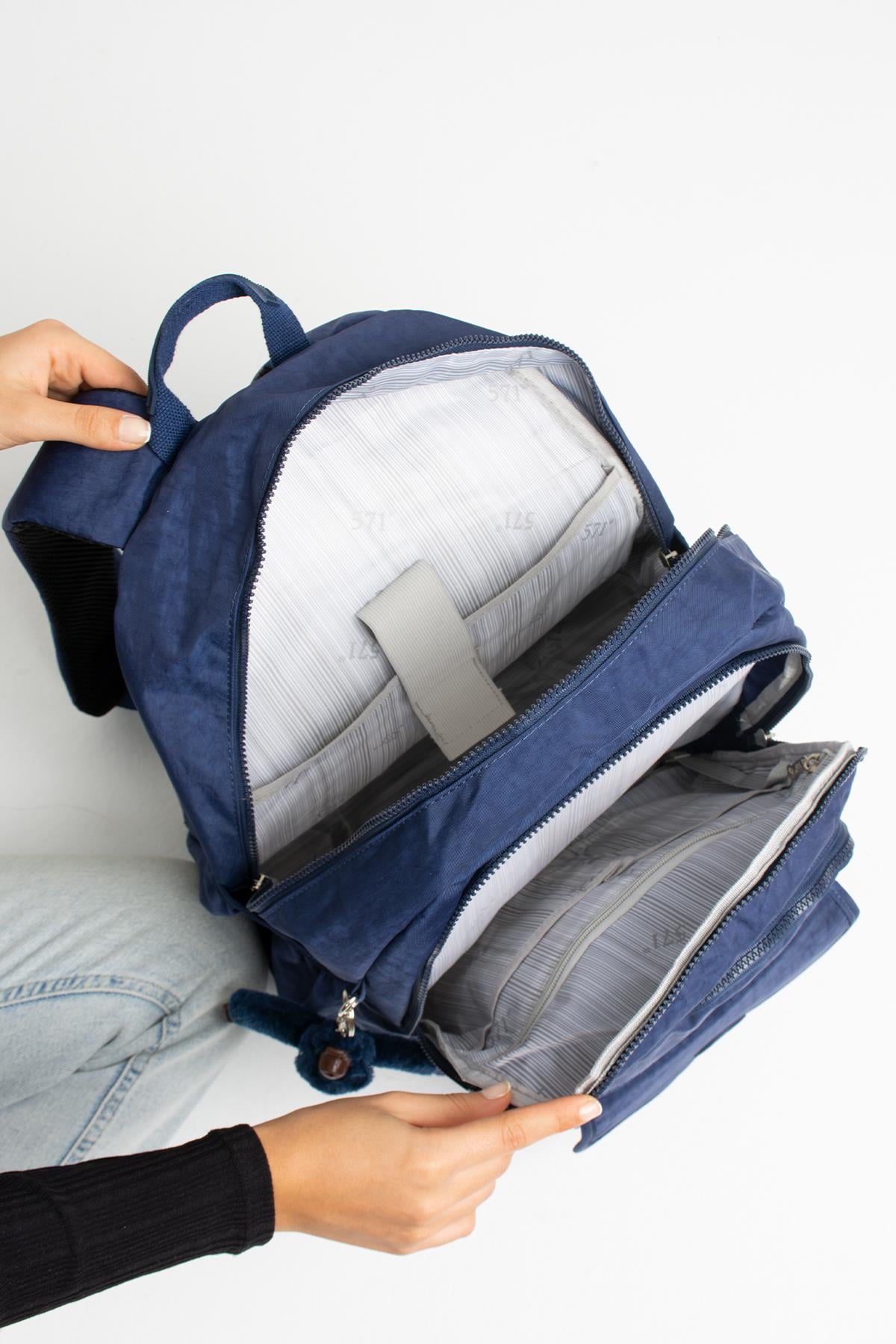 Ultra Hafif Çok Cepli Su Geçirmez Sırt Çantası Unisex Laci (Model:571-2A)