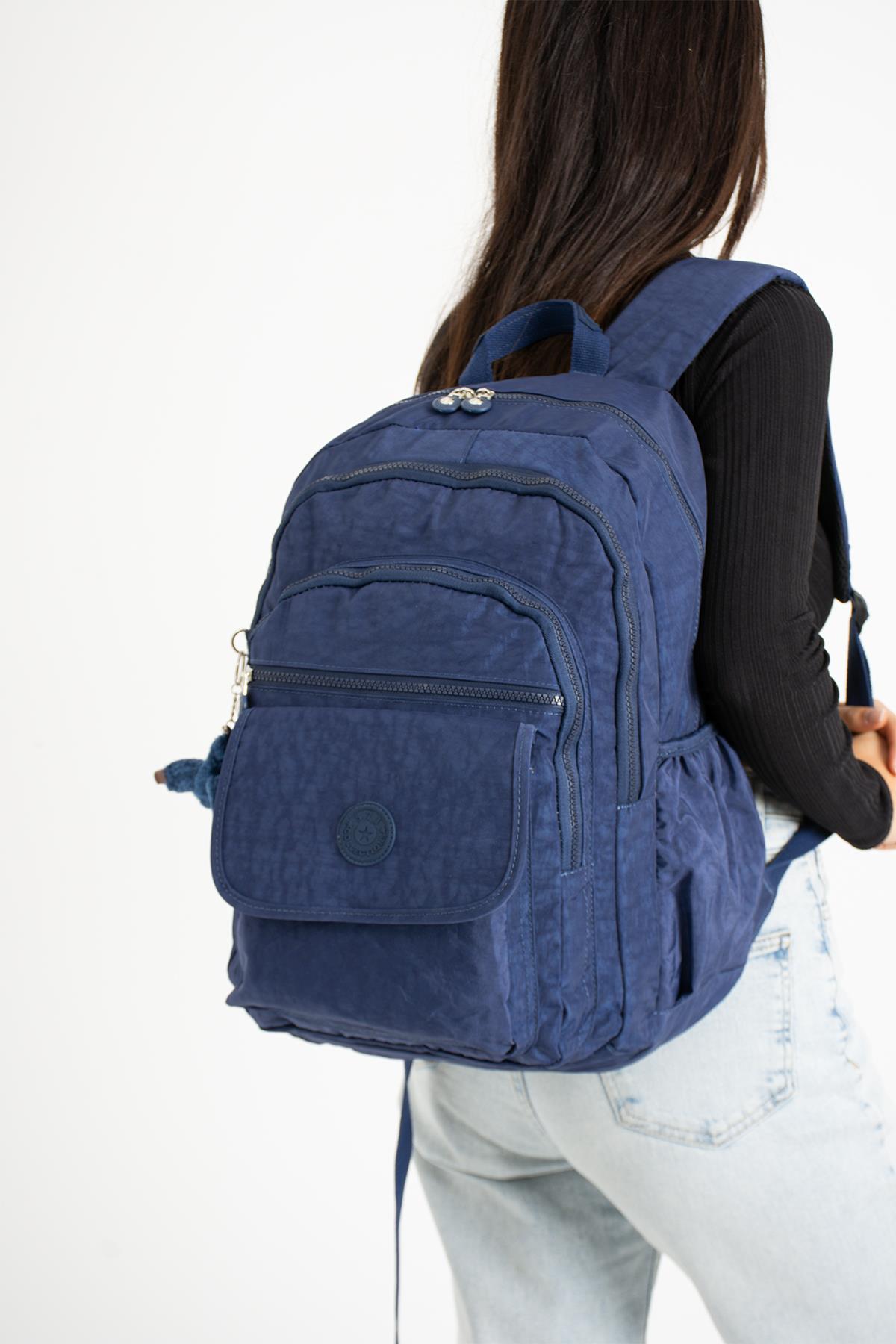 Ultra Hafif Çok Cepli Su Geçirmez Sırt Çantası Unisex Laci (Model:571-2A)