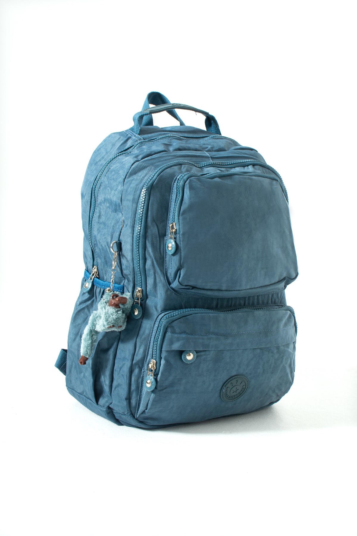 Ultra Hafif Çok Cepli Su Geçirmez Sırt Çantası Unisex Mavi (Model: 571-2H)