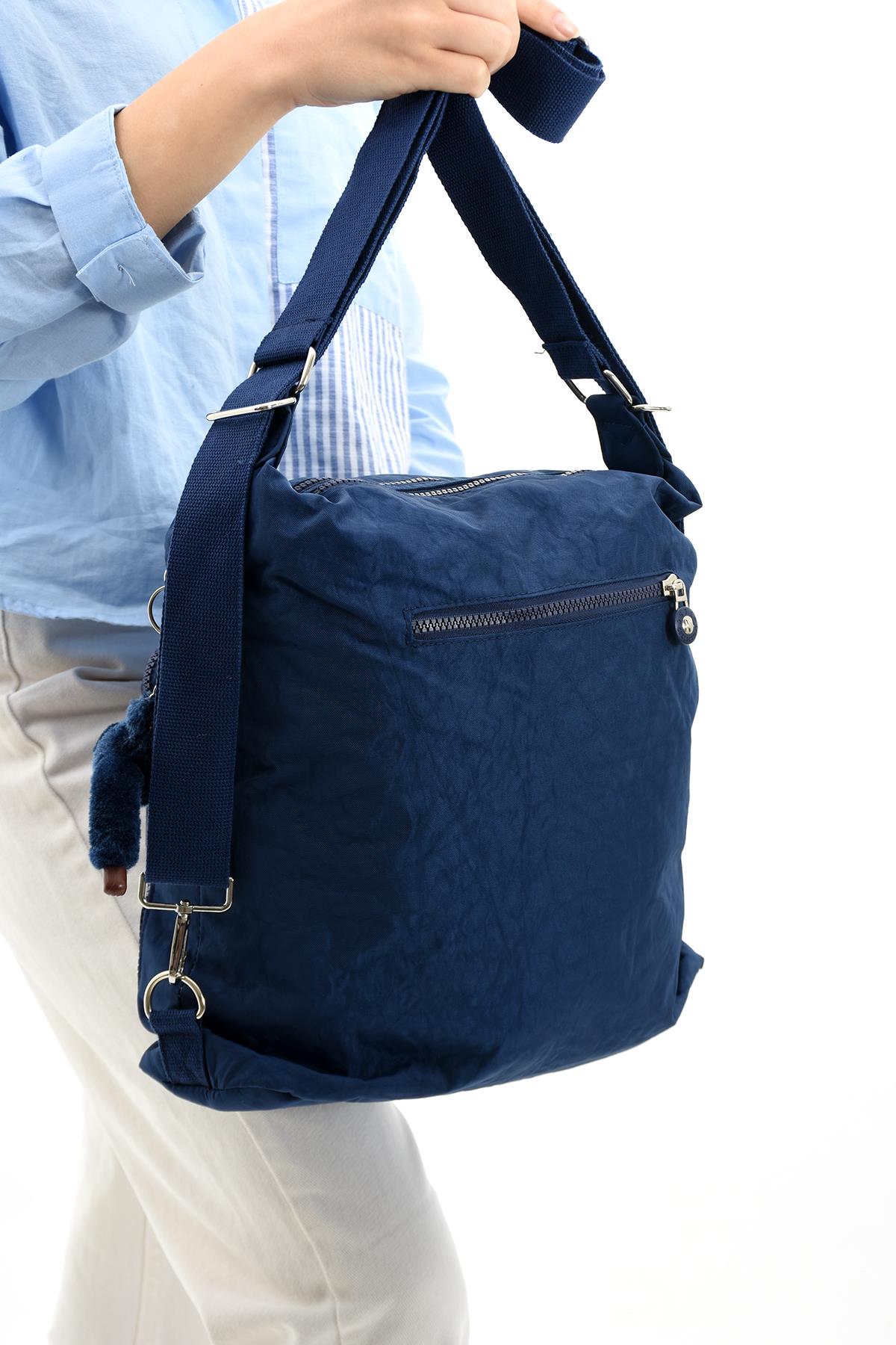 Ultra Hafif Hem Sırt Hem Omuz Kadın Çantası Laci (Model: 571-5B)