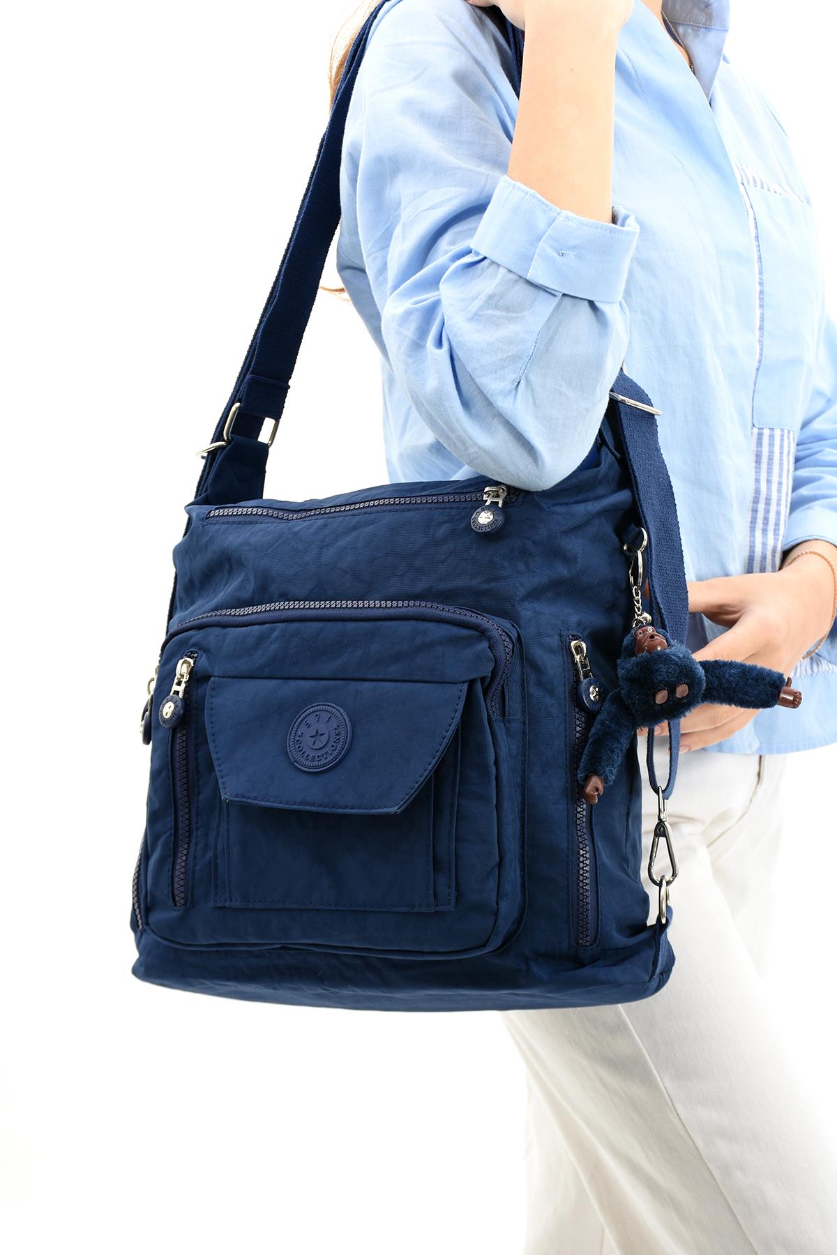 Ultra Hafif Hem Sırt Hem Omuz Kadın Çantası Laci (Model: 571-5B)