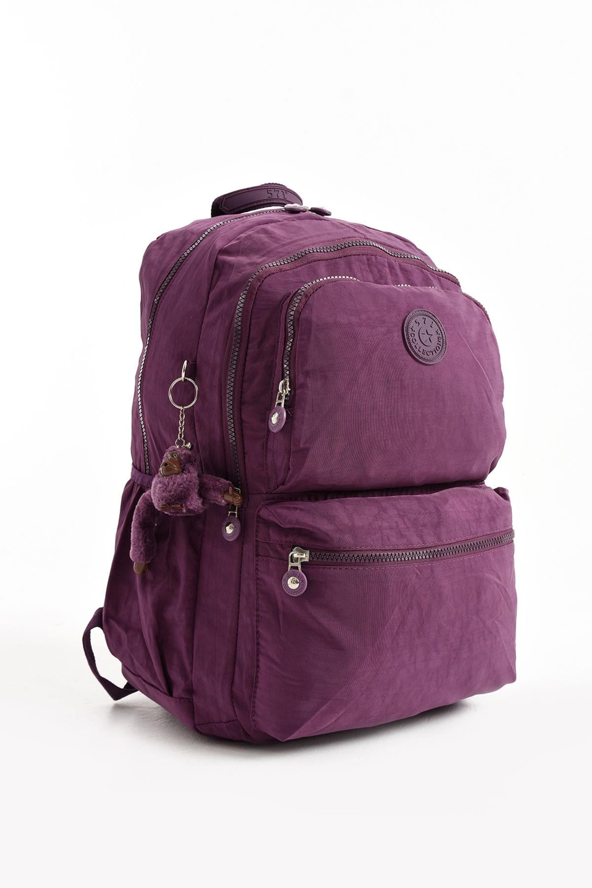 Ultra Hafif Sırt Çantası Okul Seyahat Unisex Mor (Model: 571-1C)