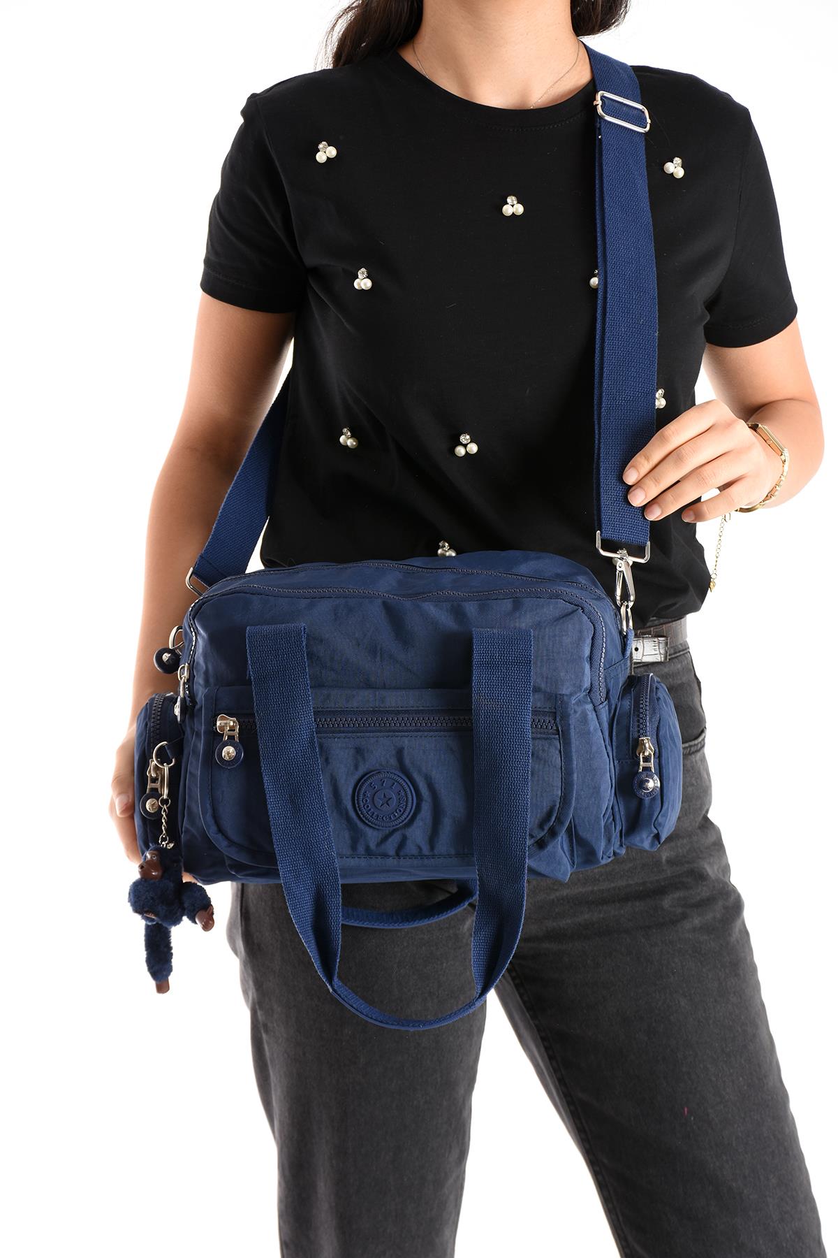 Ultra Hafif Su Geçirmez Çok Cepli Omuz Çantası Laci (Model: 571-5M) 