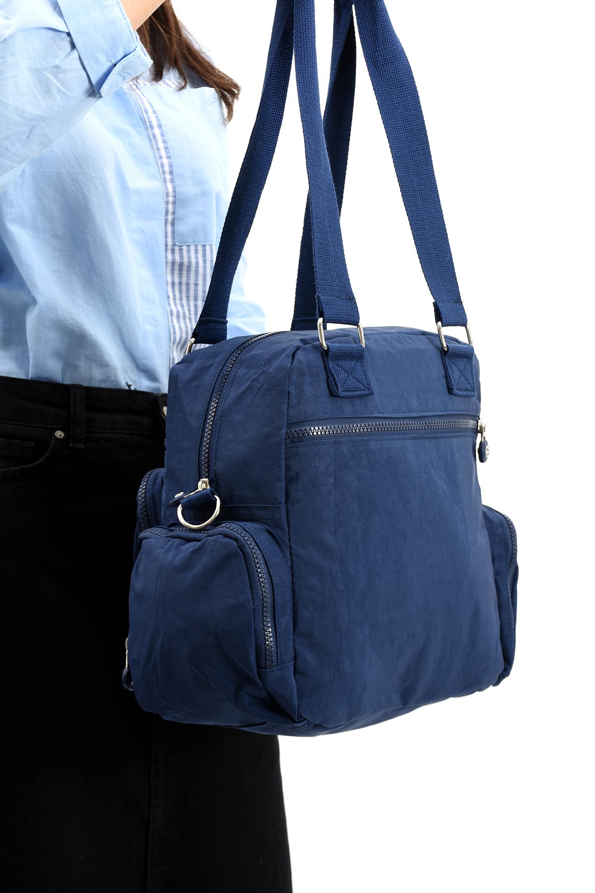 Ultra Hafif Su Geçirmez Çok Cepli Omuz Çantası Laci (Model: 571-5E) 