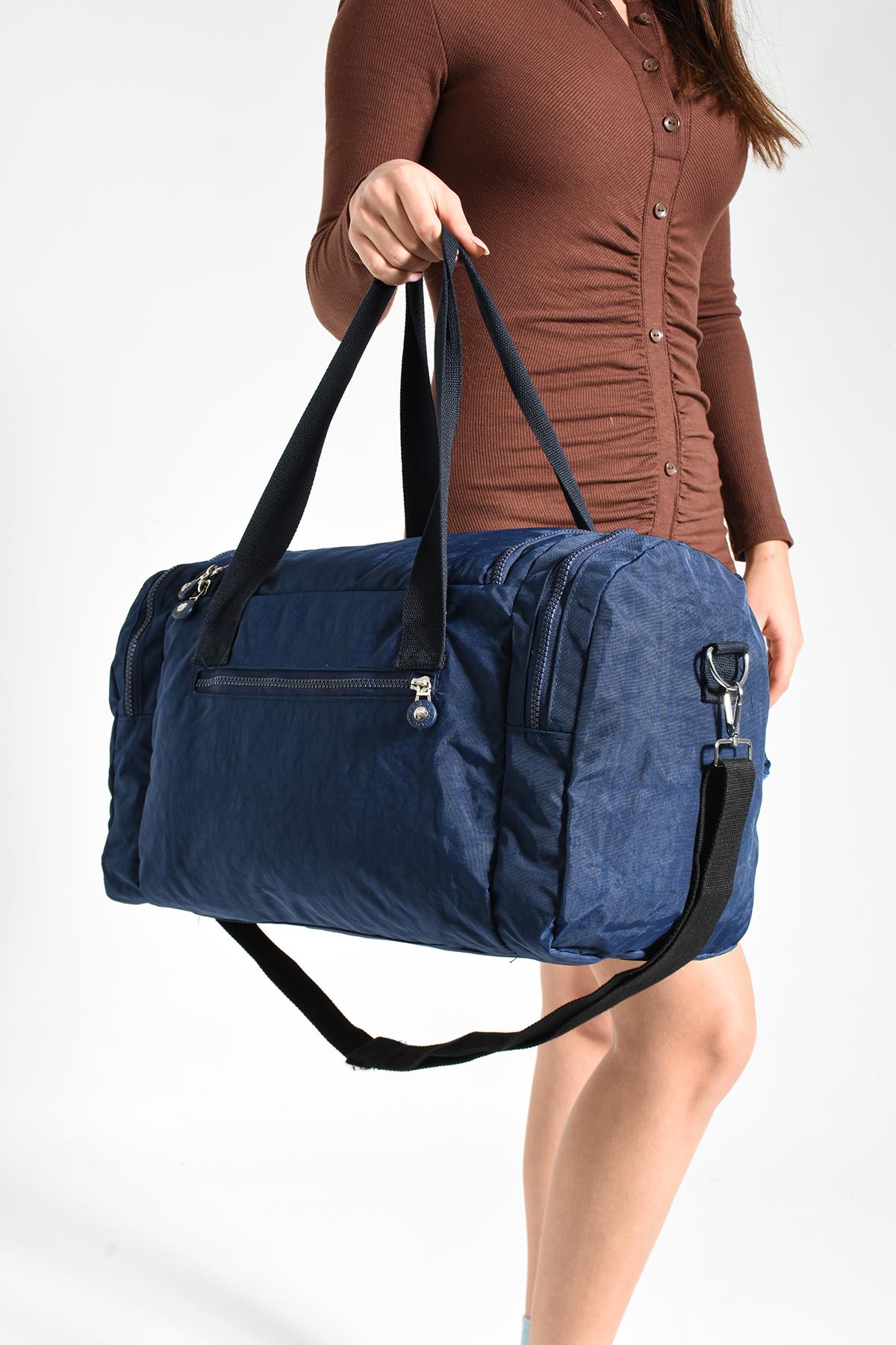 Ultra Hafif Unisex Su Geçirmez Seyahat Spor Çantası Laci (Model: 571-7B) 