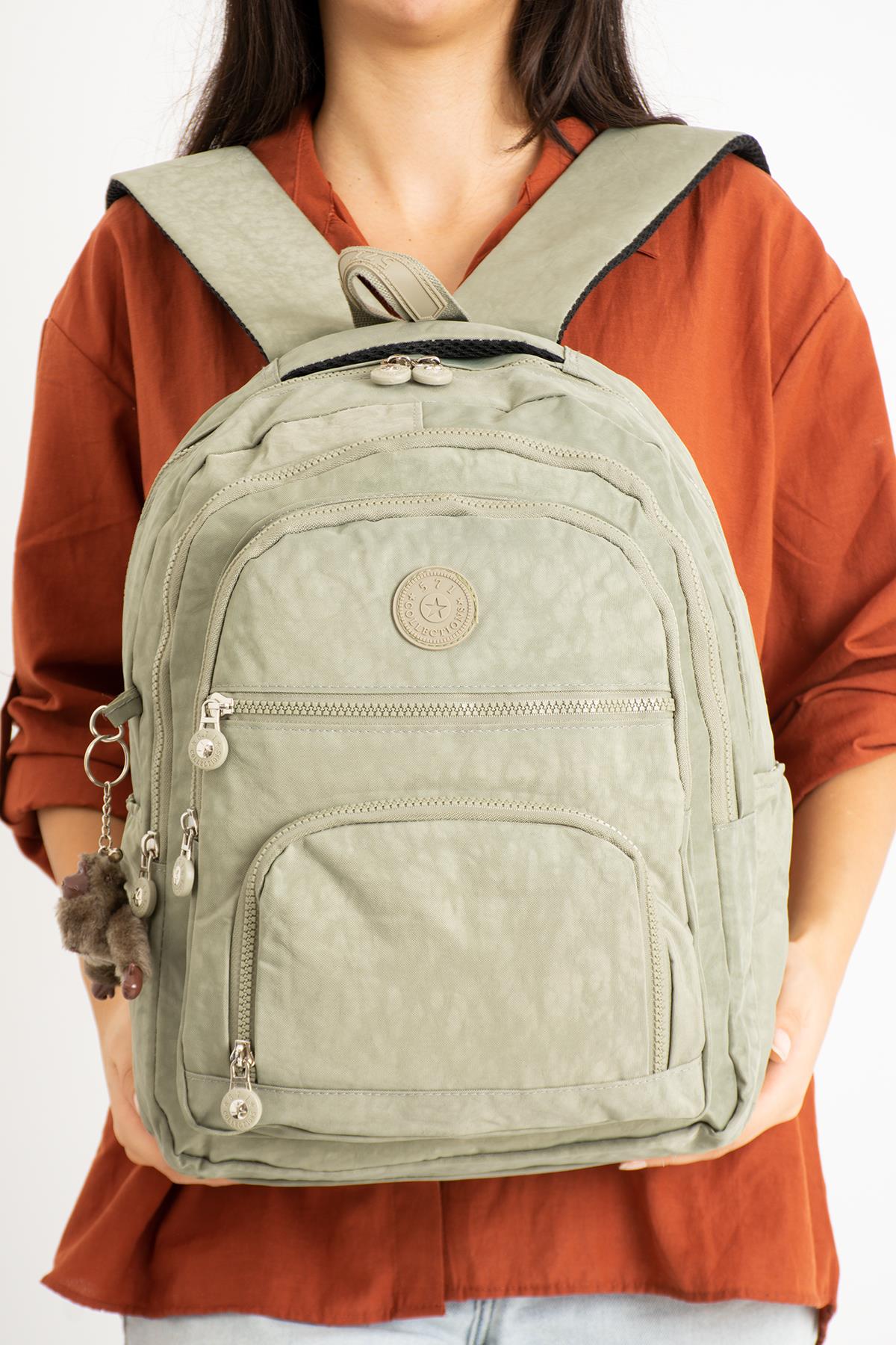 Ultra Hafif Orta Boy Sırt Çantası Vizon (Model: 571-3C) 