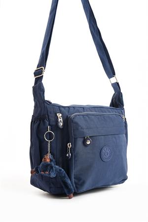 Çapraz Askılı Ultra Hafif Çok Cepli Bayan Omuz Çantası Laci (Model: 571-6M) 