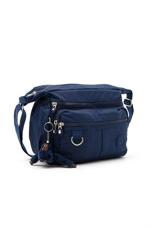 Çapraz Askılı Ultra Hafif Çok Cepli Bayan Omuz Çantası Laci (Model: 571-6D) 