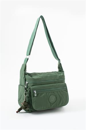 Çapraz Askılı Ultra Hafif Çok Cepli Omuz Çantası Gri(Model: 571-6B) 