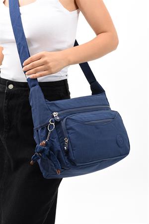 Çapraz Askılı Ultra Hafif Çok Cepli Kadın Omuz Çantası Laci (Model: 571-6E) 