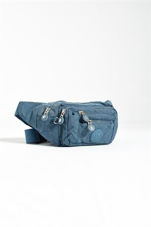 Çok Cepli Bel Çantası Unisex Mavi (Model: 571-7F) 