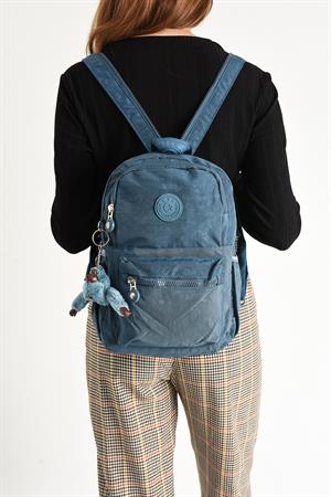 Hem Sırt Hem Göğüs Spor Genç Kadın Çantası Mavi (Model: 571-8C) 