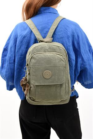 Hem Sırt Hem Göğüs  Spor Genç Kadın Çantası Vizon(Model: 571-8D)
