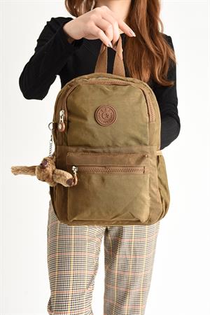 Hem Sırt Hem Göğüs Spor Genç Kadın Çantası Taba (Model: 571-8C)