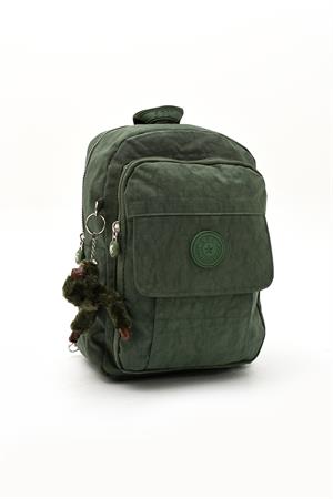 Hem Sırt Hem Göğüs  Spor Genç Kadın Çantası Yeşil (Model: 571-8D)