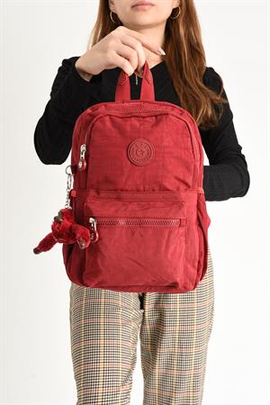 Hem Sırt Hem Göğüs Spor Genç Kadın Çantası Kırmızı (Model: 571-8C) 