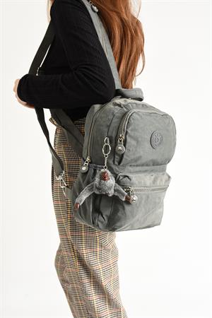 Hem Sırt Hem Göğüs Spor Genç Kadın Çantası Gri (Model: 571-8C) 