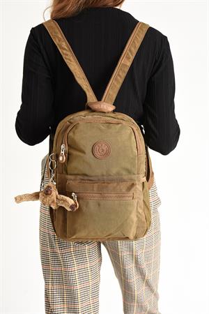 Hem Sırt Hem Göğüs Spor Genç Kadın Çantası Taba (Model: 571-8C)