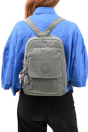Hem Sırt Hem Göğüs  Spor Genç Kadın Çantası Gri (Model: 571-8D) 