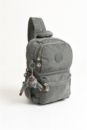Hem Sırt Hem Göğüs Spor Genç Kadın Çantası Gri (Model: 571-8C) 